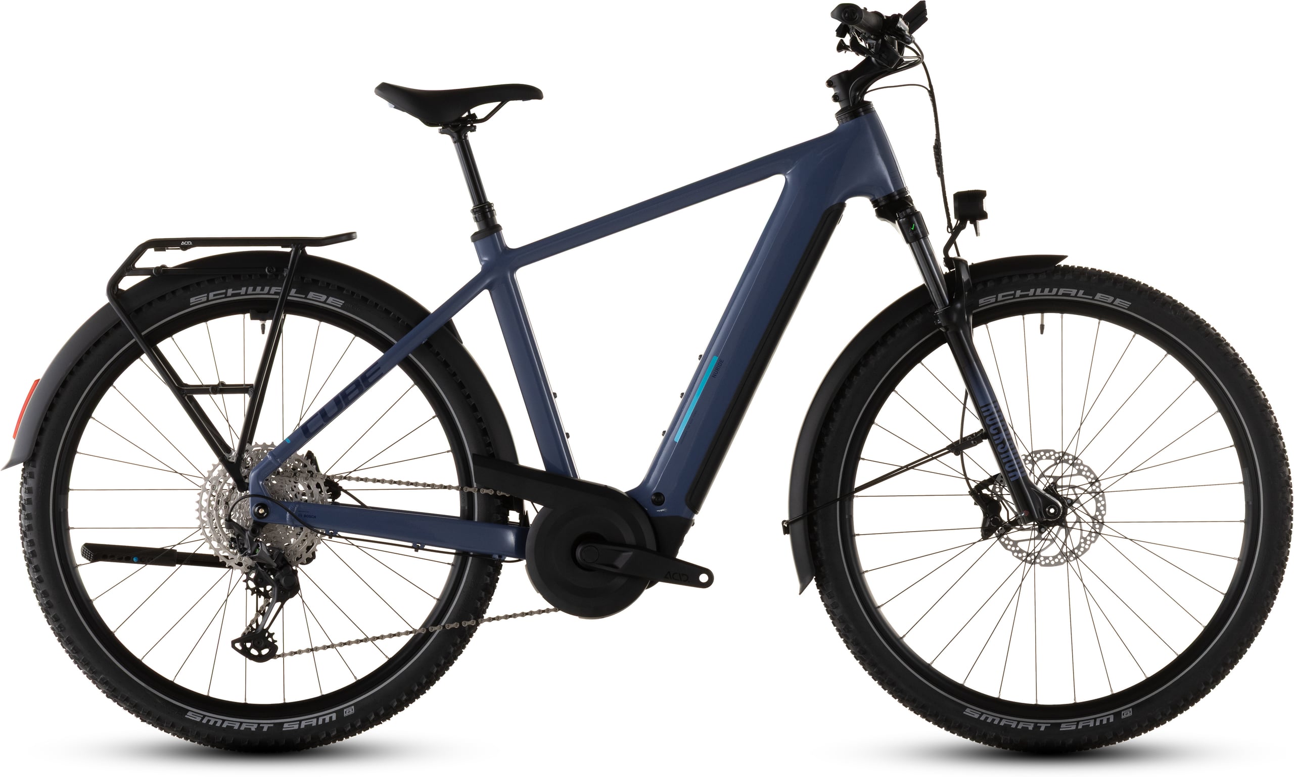 Cube Nuride Hybrid EXC 800 jeansblue´n´blue Classic