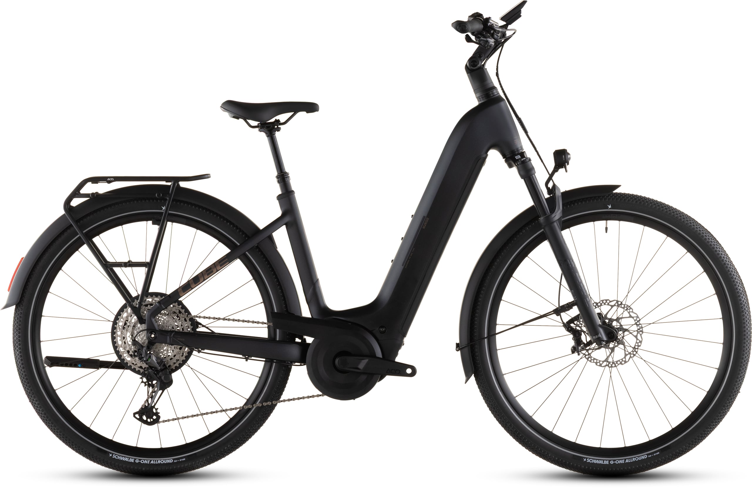 Cube Nuride Hybrid SLX 800 black´n´gold Easy Entry