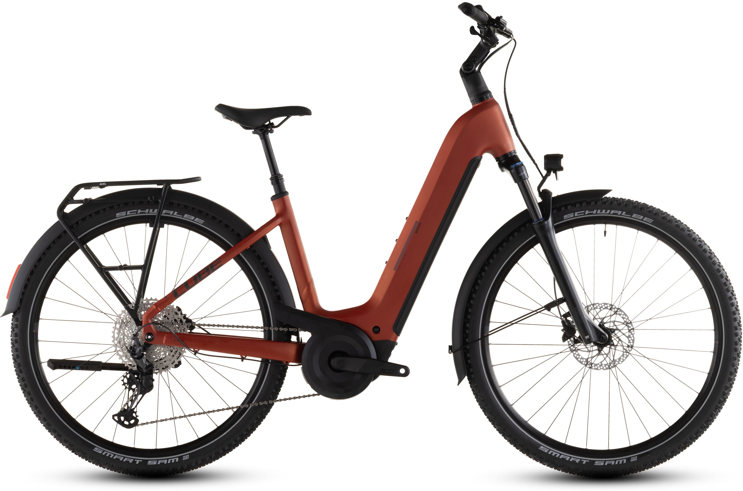 Cube Nuride Hybrid Pro 800 chilli´n´black Easy Entry