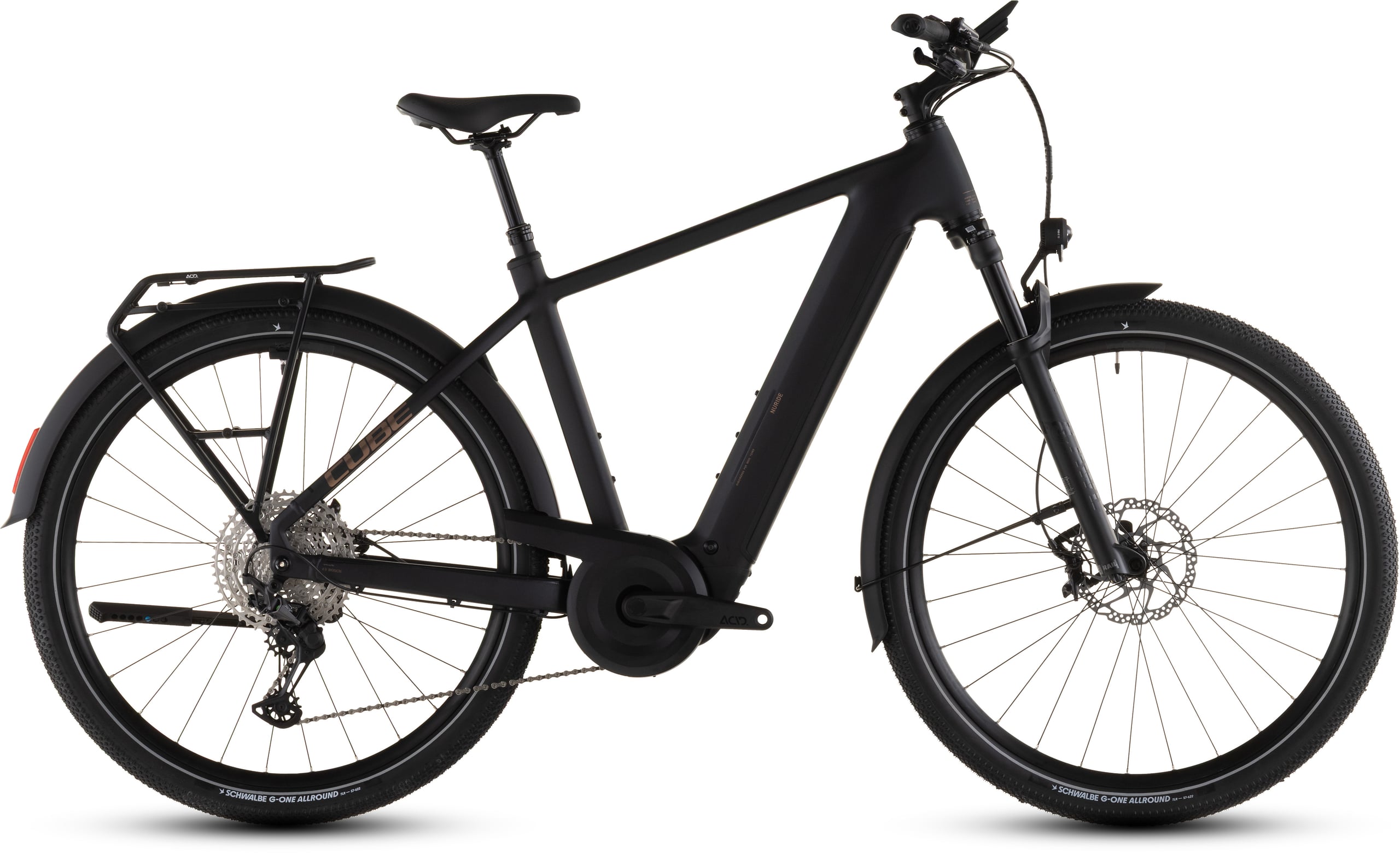 Cube Nuride Hybrid SLX 800 black´n´gold Classic